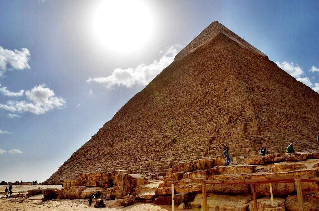 Pyramid of Khafre Cairo Egypt